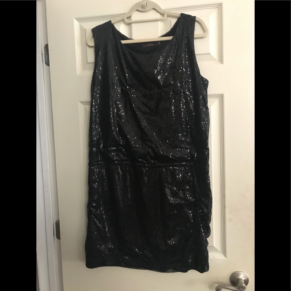Beautiful black sequined dress